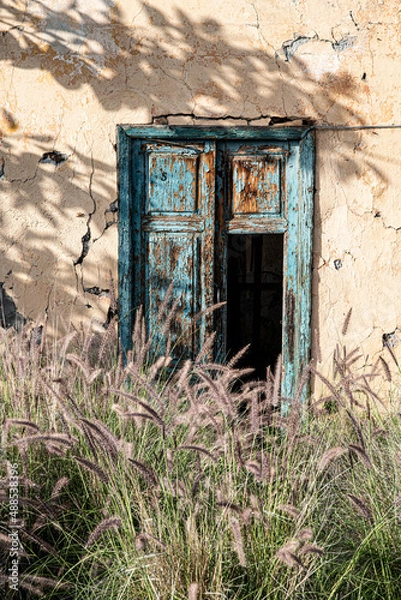 Obraz Puerta en casa antigua