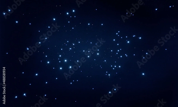 Obraz starry night sky