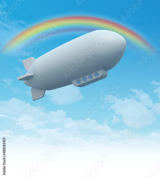 Fototapeta 飛行船