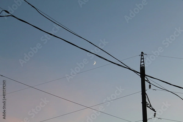 Fototapeta Lonely Moon