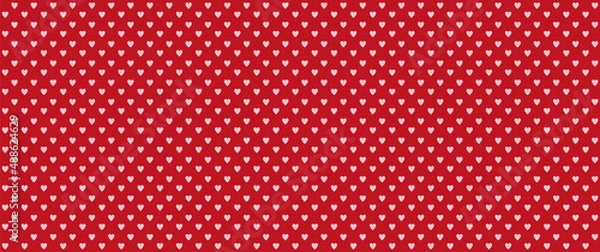 Fototapeta illustration of vector background with red colored stars pattern