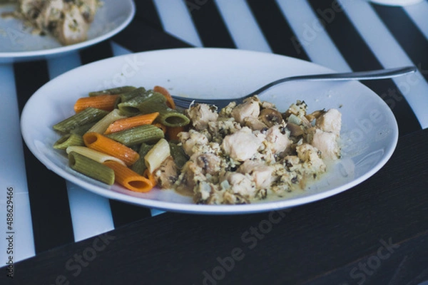 Obraz rice with vegetables