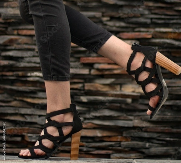 Obraz zandalia mujer