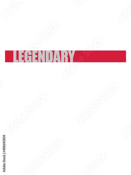 Obraz Legendary Text Logo 