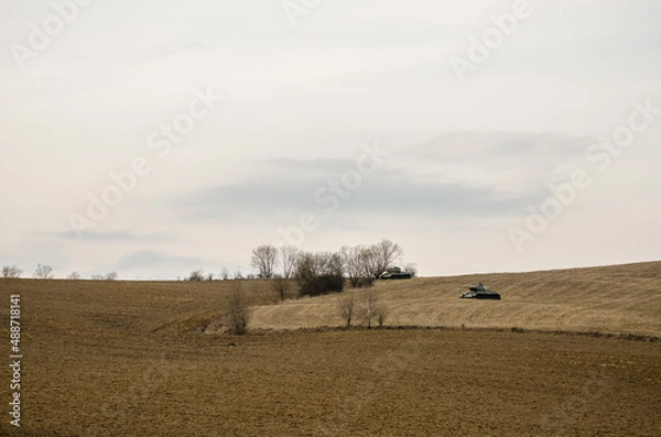 Fototapeta russian tank