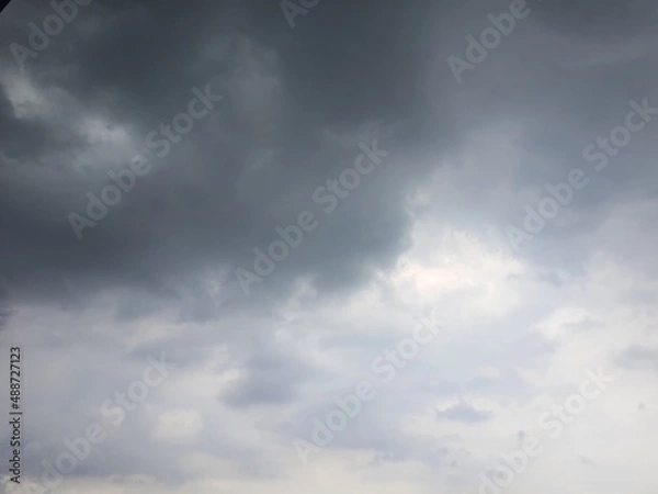 Fototapeta clouds in the sky