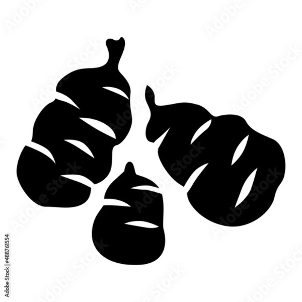 Obraz Vegetables topinambur icon