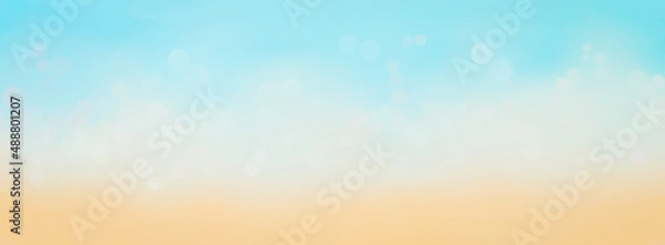 Fototapeta orange sky background with summer background