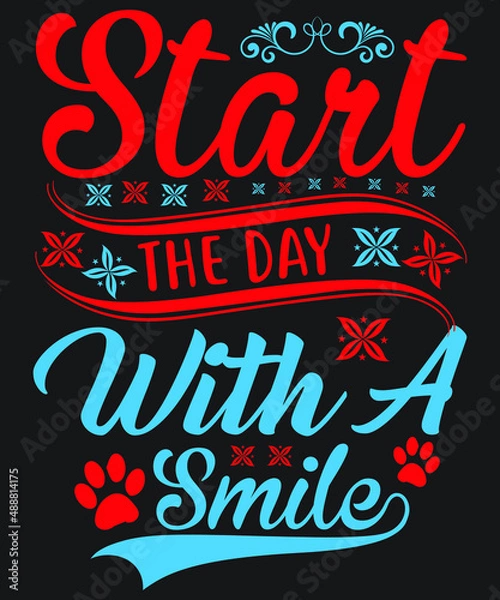 Obraz Typography T-shirt Design Vector