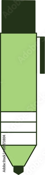 Obraz Pen Icon - green