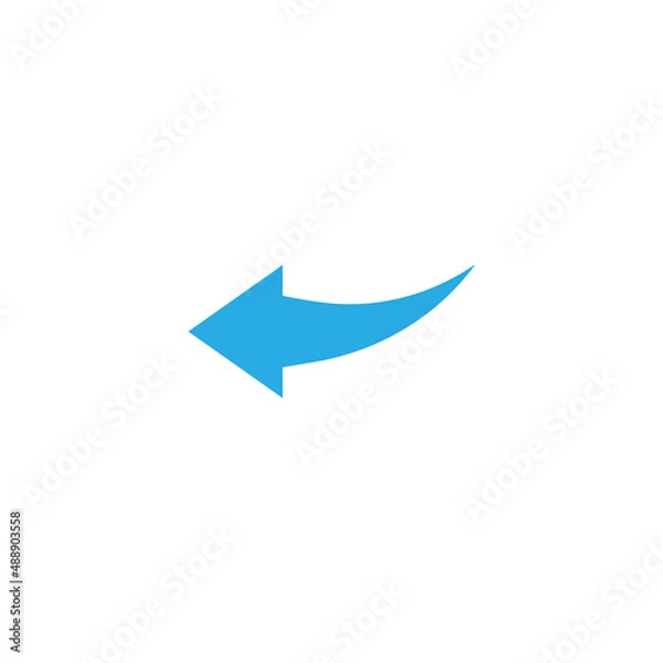 Obraz Arrow icon design template vector isolated illustration