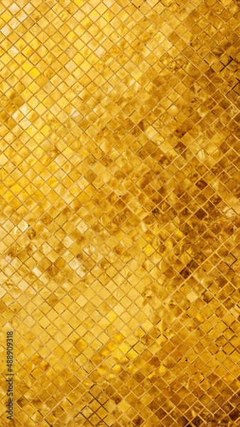 Obraz gold mosaic background