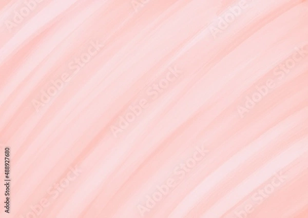 Fototapeta Abstract art background pink and rose colors with soft gradient. Pearl pastel watercolor painting on canvas.