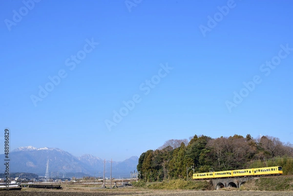 Obraz 三岐鉄道北勢線のローカル電車