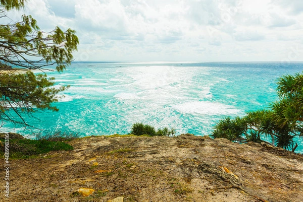 Obraz Paradiesischer Blick auf den Ozean
