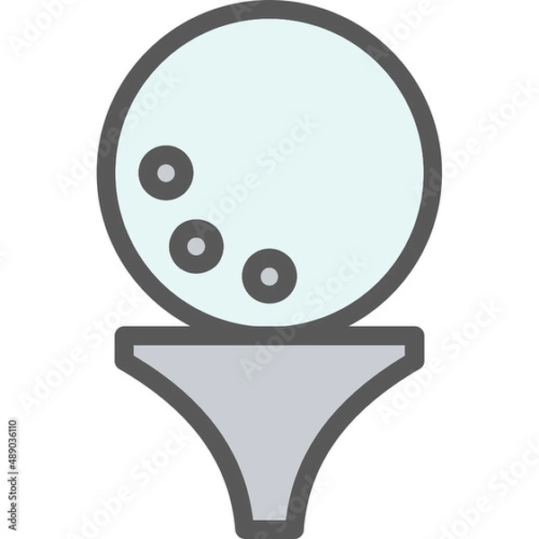 Obraz Golf Ball Icon