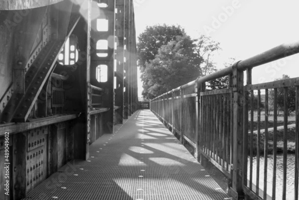 Obraz Path over river