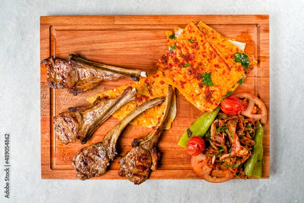 Obraz grilled ribs