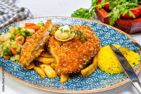 Obraz chicken schnitzel