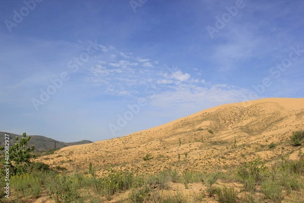 Obraz sand dunes and sky