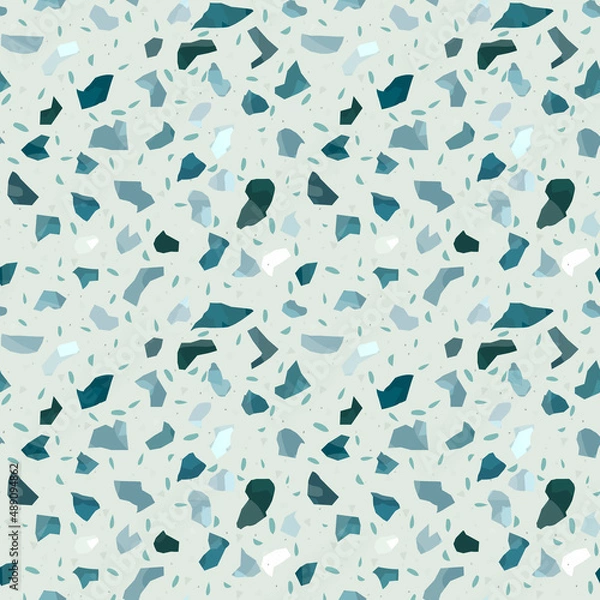 Fototapeta Terrazzo seamless pattern