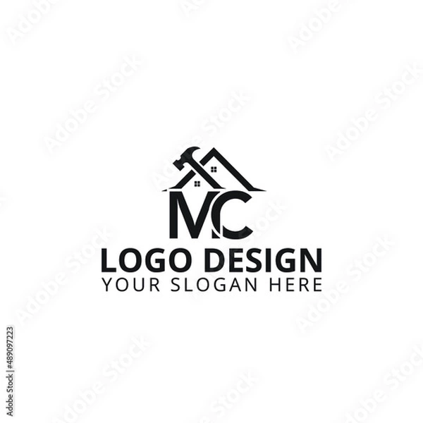Fototapeta MC Logo Design Constructional Logo 