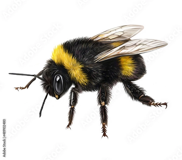 Fototapeta bumblebee (Bombus)