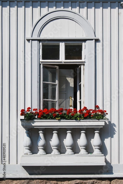 Fototapeta Wooden Window