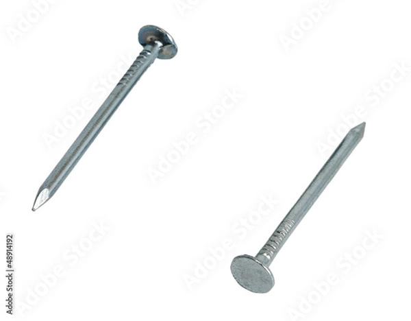 Obraz Two galvanized nail