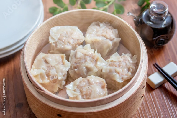 Obraz 焼売のせいろ蒸し