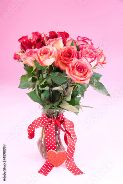 Obraz Roses in vase