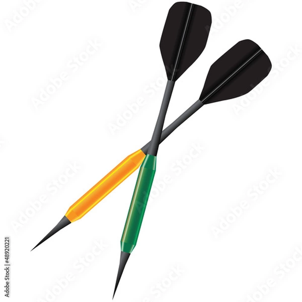 Fototapeta Two arrows darts