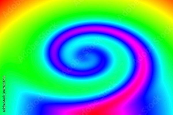 Obraz colorful spiral background for a bright design