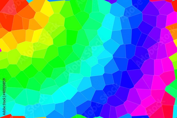 Obraz colorful mosaic background for a bright design