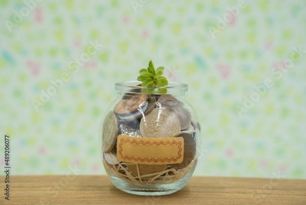 Obraz 貯金、お金、節約