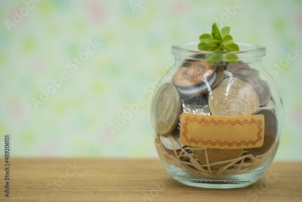 Obraz 貯金、お金、節約