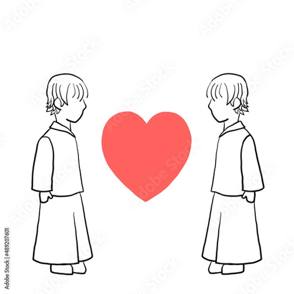 Obraz 男性同士のカップル