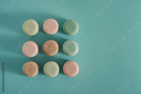 Obraz zero waste solid shampoo