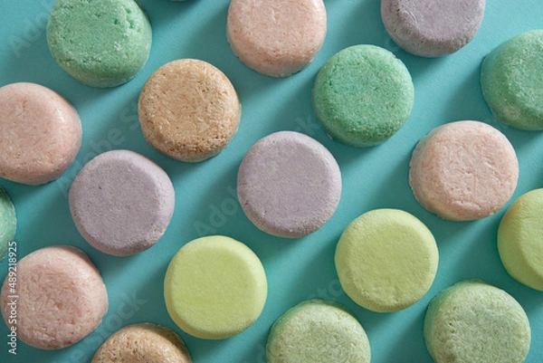 Obraz zero waste solid shampoo