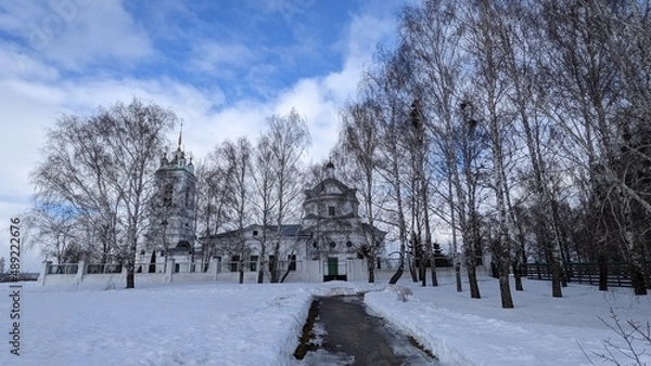 Obraz winter landscape with trees