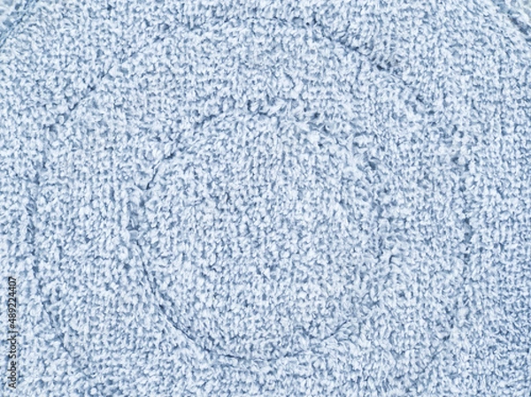 Obraz Closeup of blue towel texture for background