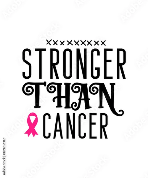 Fototapeta Breast Cancer SVG Bundle, Cancer SVG, Cancer Awareness, Ribbon, Breast Cancer Shirt, Commercial use