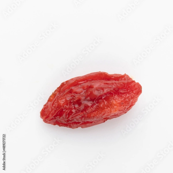 Fototapeta Goji berries isolated on white background.