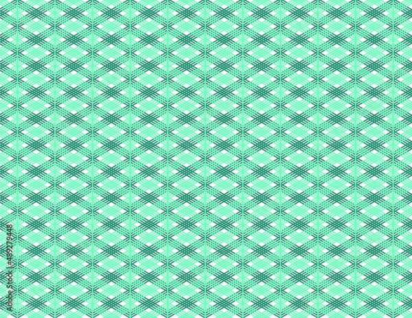 Obraz Vintage teal crocheted blanket pattern