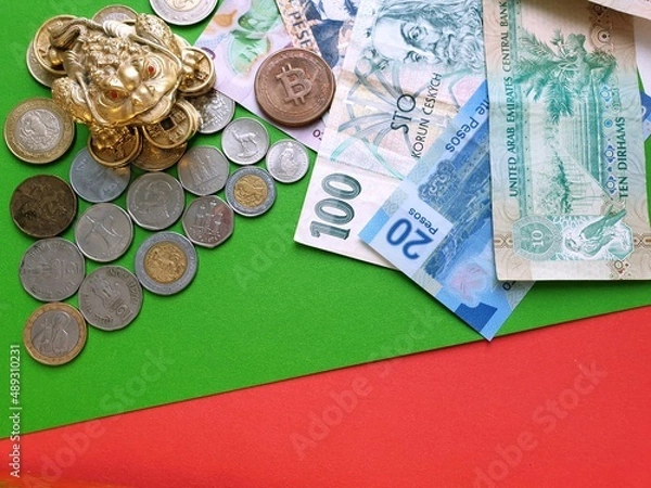 Obraz money and coins