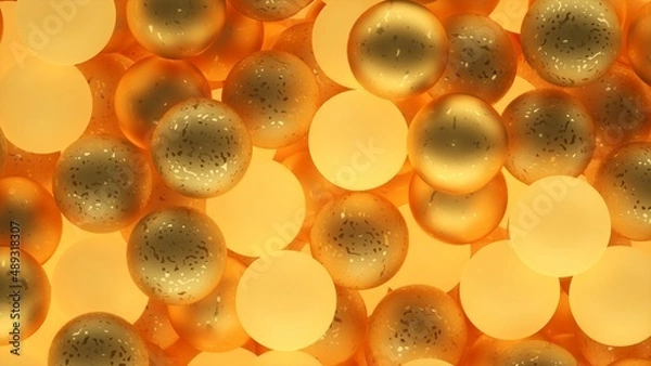 Obraz background with spheres