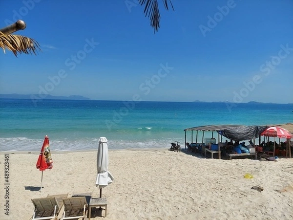 Obraz tropical beach resort