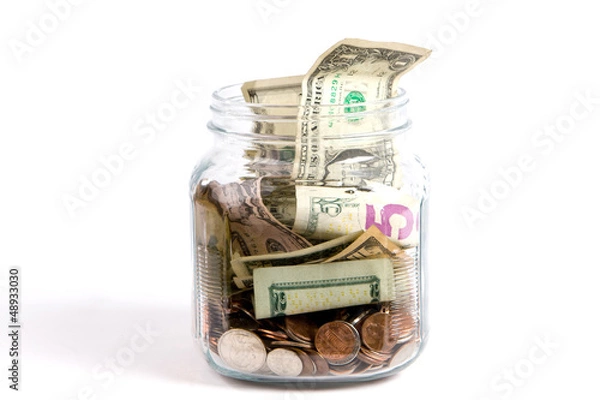 Fototapeta Tip Jar
