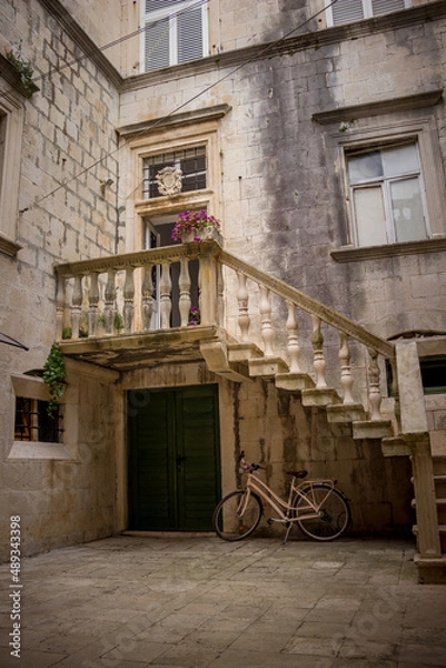 Obraz old house in the old town