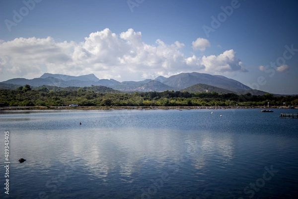 Obraz lake and mountains